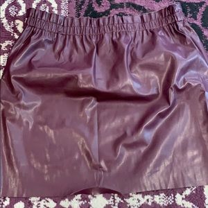 Loft Maroon skirt